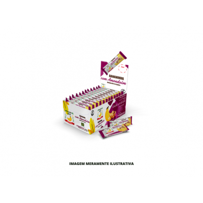 BARRINHA BANANINHA AMENDOIM 1X24X30G